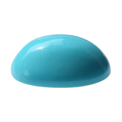 TURQUOISE OVAL CAB (BLUE) 10X8MM 2.46 Cts.