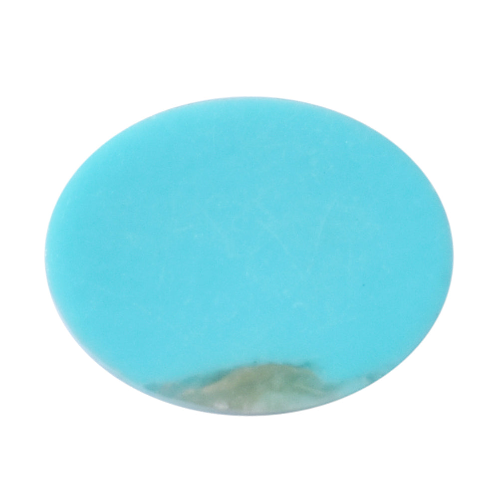 TURQUOISE OVAL CAB (BLUE) 10X8MM 2.46 Cts.