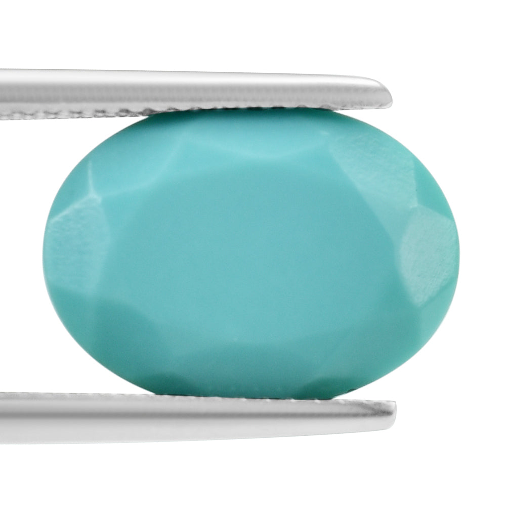 TURQUOISE CUT OVAL 15X11MM 5.40 Cts.