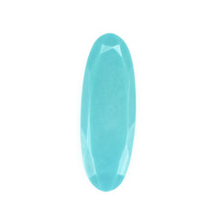 NATURAL TURQUOISE BOTH SIDE TABLE CUT OVAL 29X10MM 9.25 Cts.