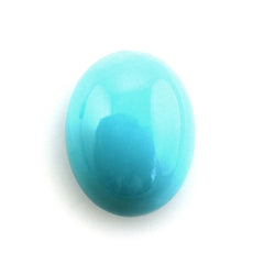 TURQUOISE OVAL CAB 9X7MM 1.67 Cts.