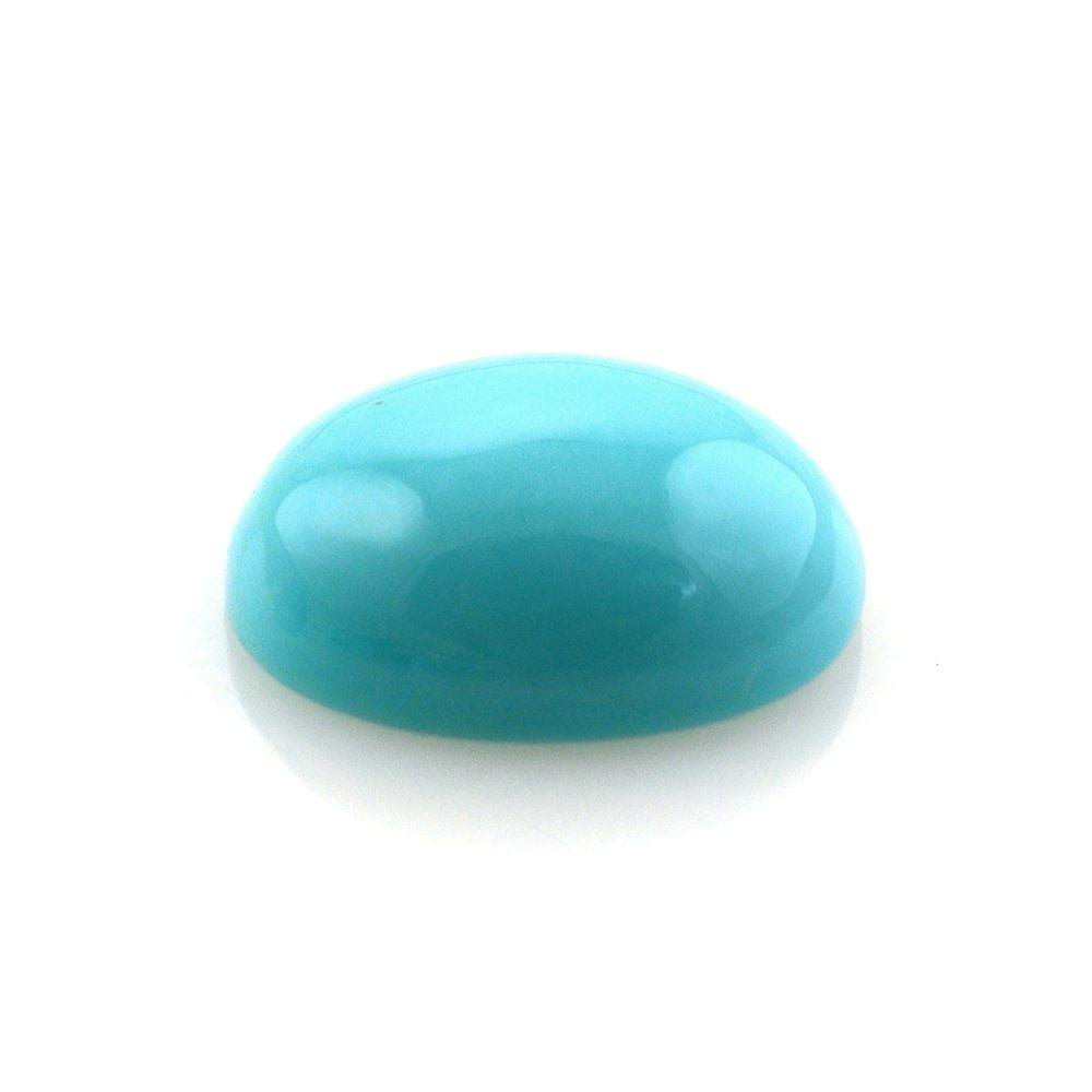 TURQUOISE OVAL CAB 9X7MM 1.67 Cts.