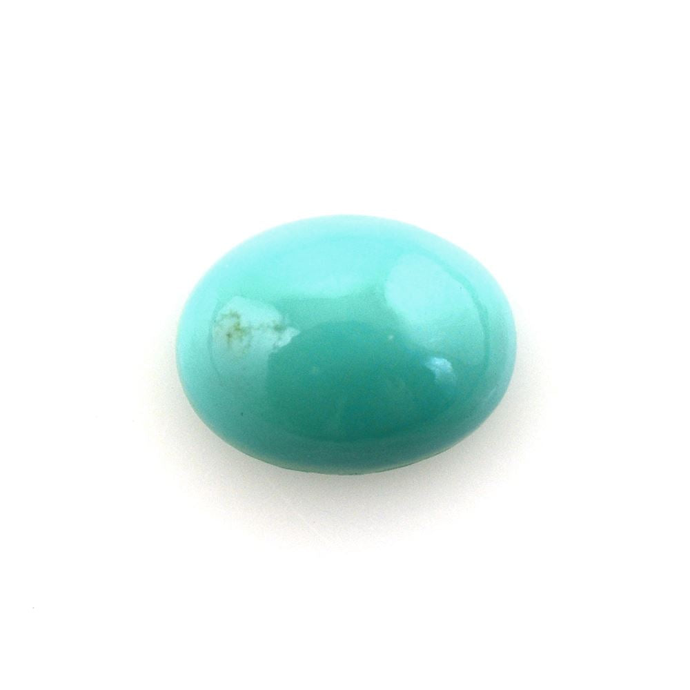 TURQUOISE OVAL CAB 8X6MM 1.19 Cts.