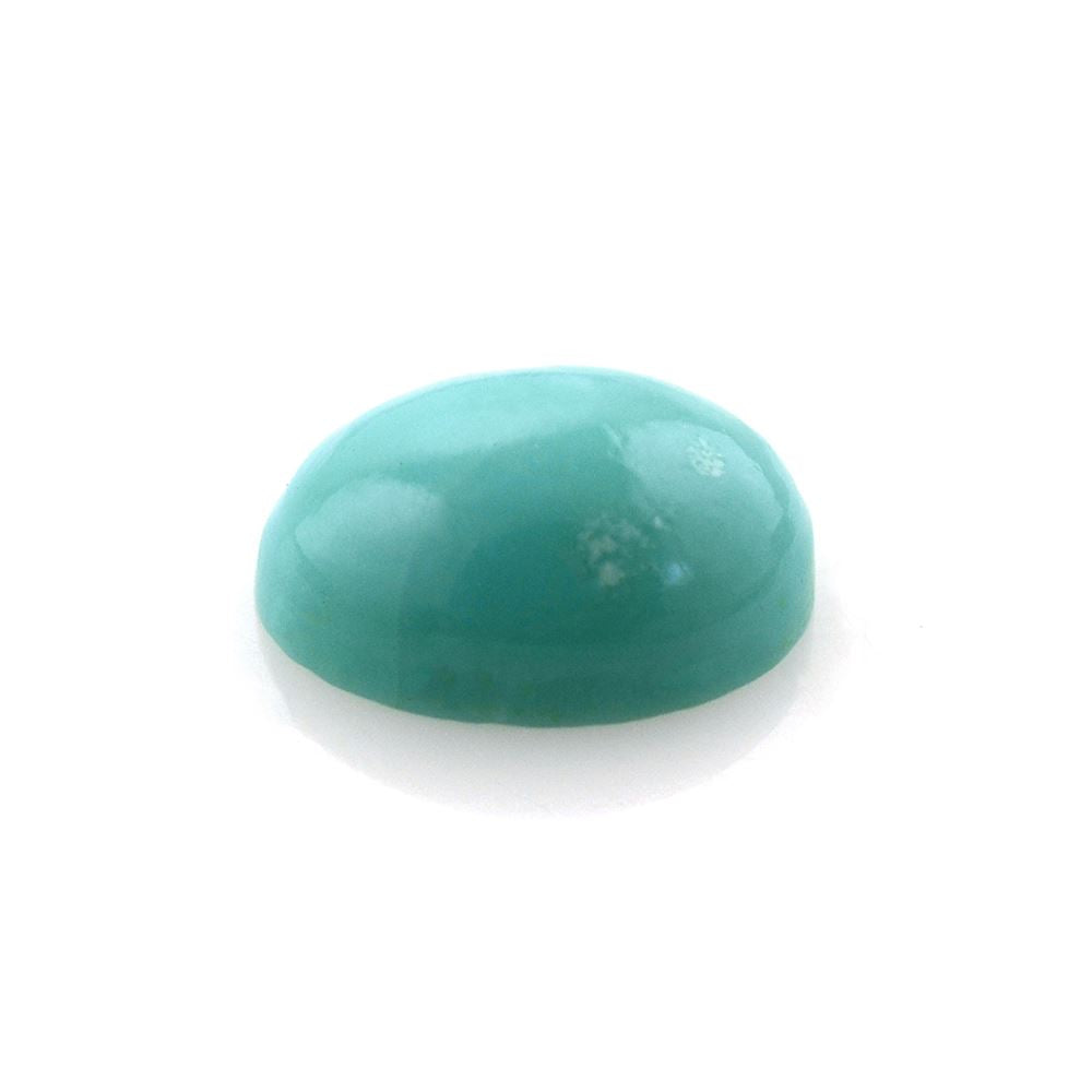 TURQUOISE OVAL CAB 8X6MM 1.19 Cts.