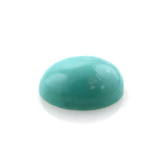 TURQUOISE OVAL CAB 8X6MM 1.19 Cts.