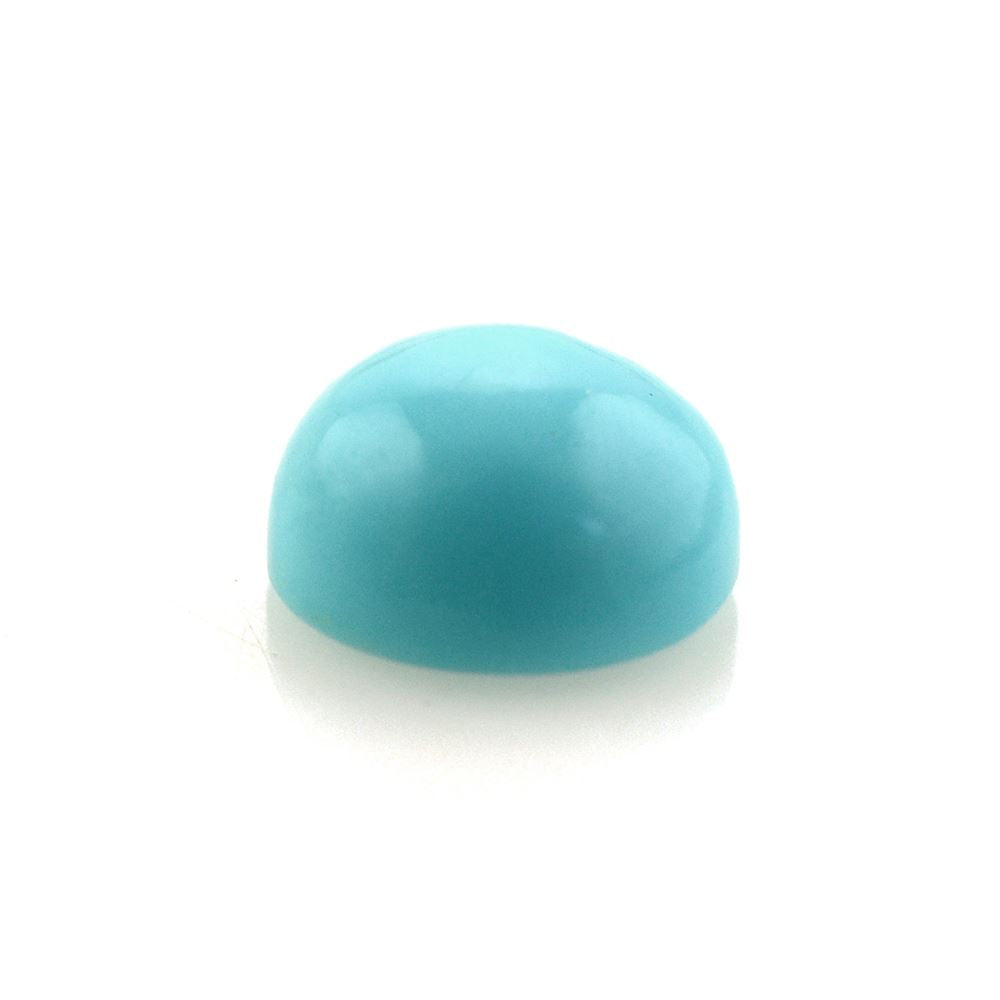 TURQUOISE ROUND CAB 6MM 0.87 Cts.