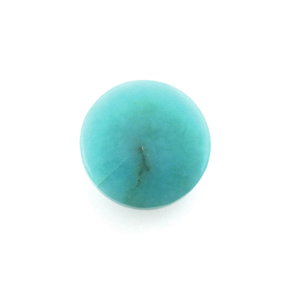 TURQUOISE ROUND CAB 6MM 0.87 Cts.