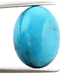 TURQUOISE OVAL CAB (MATRIX) 16X12MM 8.20 Cts.