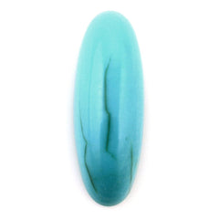 MEXICAN TURQUOISE HIGH DOME OVAL CAB 20X7MM 6.60 Cts.