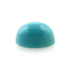 MEXICAN TURQUOISE OVAL CAB 5X3MM 0.38 Cts.