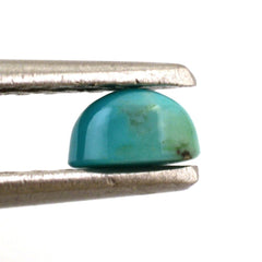 MEXICAN TURQUOISE OVAL CAB 5X3MM 0.38 Cts.