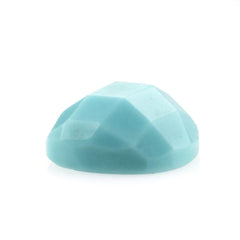 MEXICAN TURQUOISE CHECKER PEAR CAB 8X6MM 0.96 Cts.