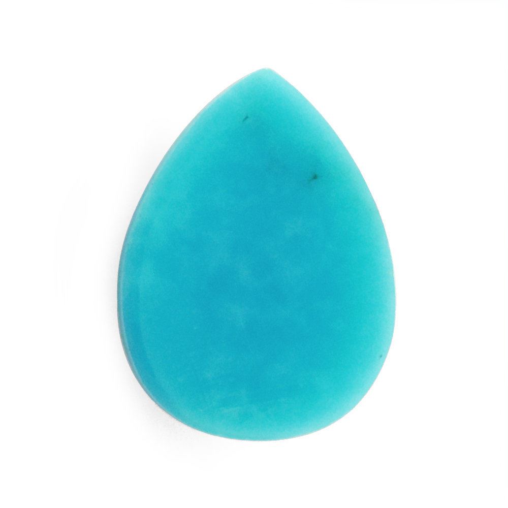 MEXICAN TURQUOISE PEAR CAB 8X6MM 1.05 Cts.