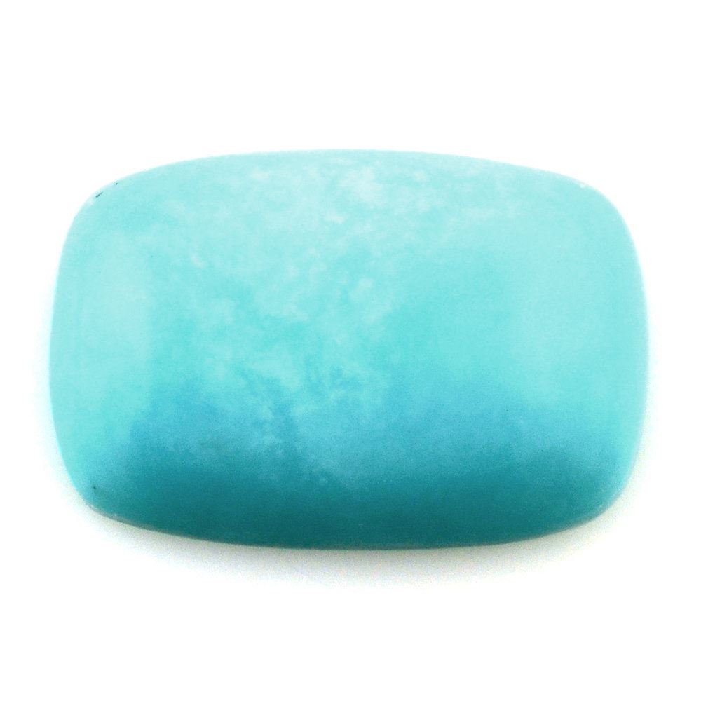 MEXICAN TURQUOISE CUSHION CAB 18X12MM 8.15 Cts.