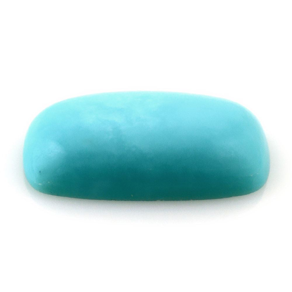 MEXICAN TURQUOISE CUSHION CAB 18X12MM 8.15 Cts.