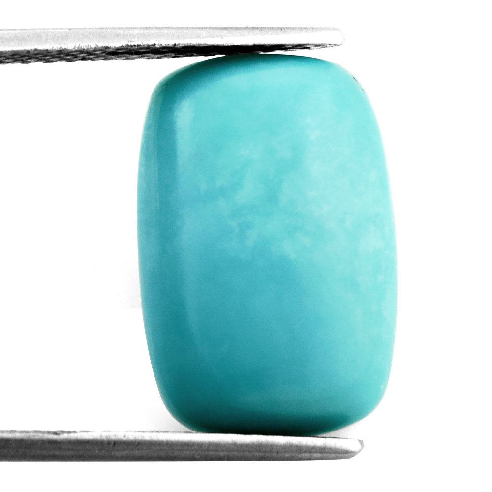 MEXICAN TURQUOISE CUSHION CAB 18X12MM 8.15 Cts.