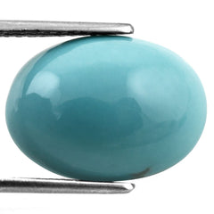 MEXICAN TURQUOISE OVAL CAB 18X13MM 10.78 Cts.