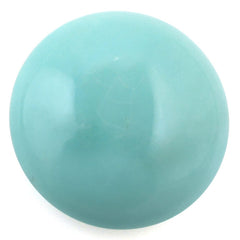 MEXICAN TURQUOISE LENTIL ROUND 18MM 16.00 Cts.