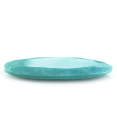 TURQUOISE BOTH SIDE TABLE CUT OVAL 28.50X10MM 9.16 Cts.