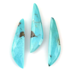 TURQUOISE BRIOLETTE HALF PEAR (MATRIX) 35X8.70MM 8.86 Cts.