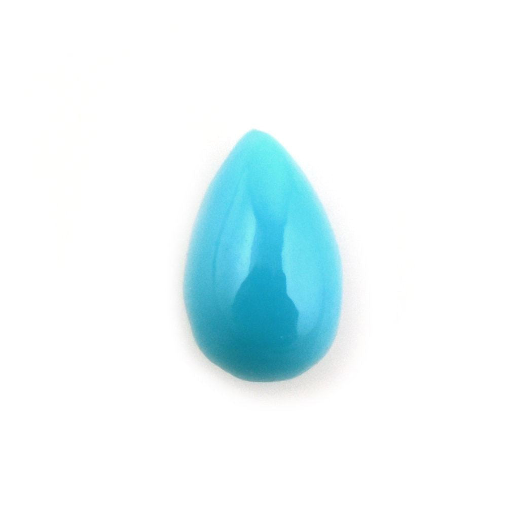 TURQUOISE PEAR CAB 5X3MM 0.17 Cts.