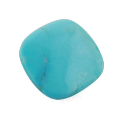 MEXICAN TURQUOISE CUSHION CAB (DAKR BLUE) 7MM 1.09 Cts.