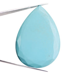 TURQUOISE CUT PEAR 59X41MM 108.80 Cts.
