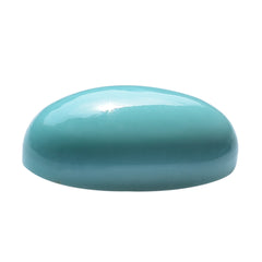 TURQUOISE OVAL CAB 15X10MM 6.40 Cts.