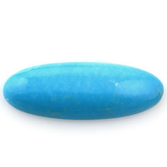 NATURAL TURQUOISE PLAIN OVAL CAB 27X10.50MM 11.41 Cts.