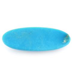 NATURAL TURQUOISE PLAIN OVAL CAB 27X10.50MM 11.41 Cts.
