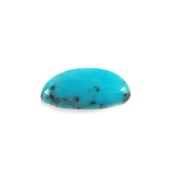 MEXICAN TURQUOISE OVAL CAB (MATRIX) 8X4MM 0.52 Cts.