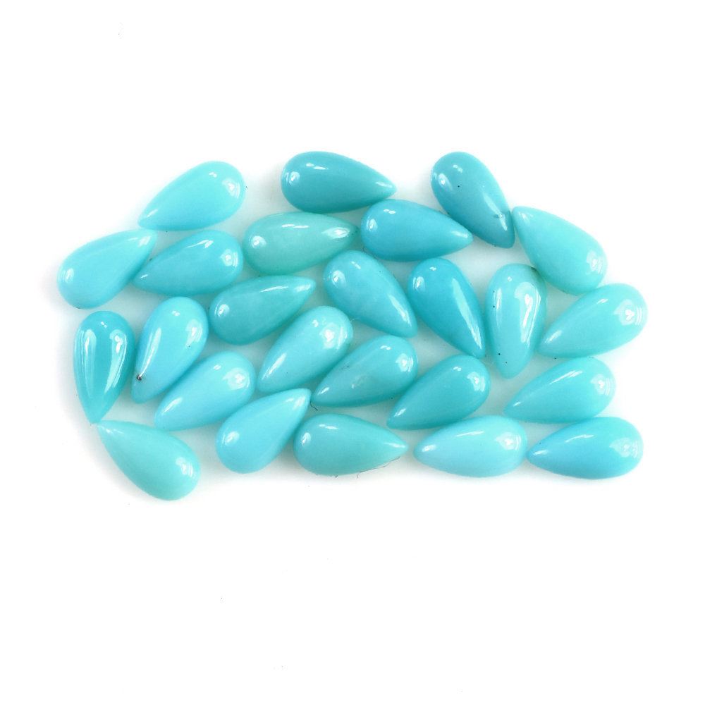 TURQUOISE PEAR CAB 3.80X2MM 0.07 Cts.