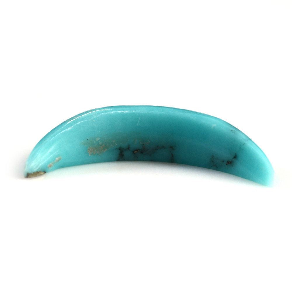 MEXICAN TURQUOISE C SHAPE FANCY 18X4MM 2.95 Cts.