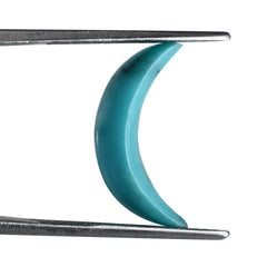 MEXICAN TURQUOISE C SHAPE FANCY 18X4MM 2.95 Cts.