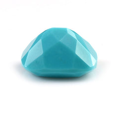 NATURAL TURQUOISE CUT CUSHION 14X12MM 9.10 Cts.