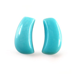 MEXICAN TURQUOISE FANCY SHAPE 10X5MM 1.29 Cts.