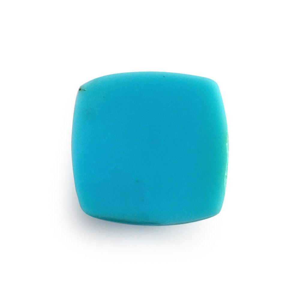 MEXICAN TURQUOISE CUSHION CAB 10MM 2.45 Cts.