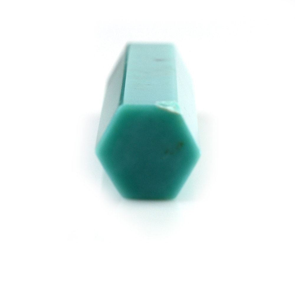TURQUOISE STEP CUT PENCIL (MATRIX) 50X8MM 33.48 Cts.