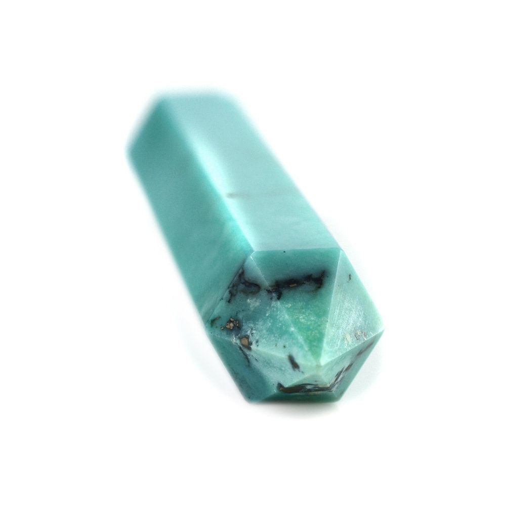 TURQUOISE STEP CUT PENCIL (MATRIX) 50X8MM 33.48 Cts.