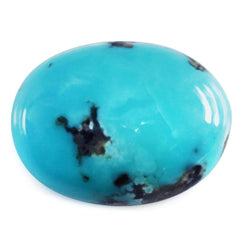TURQUOISE OVAL CAB (MATRIX) 20X15MM 13.65 Cts.