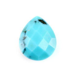 TURQUOISE BRIOLETTE PEAR (MATRIX) 10X8MM 1.86 Cts.