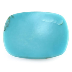 TURQUOISE CHECKER CUSHION CAB (MATRIX) 21X15MM 17.10 Cts.