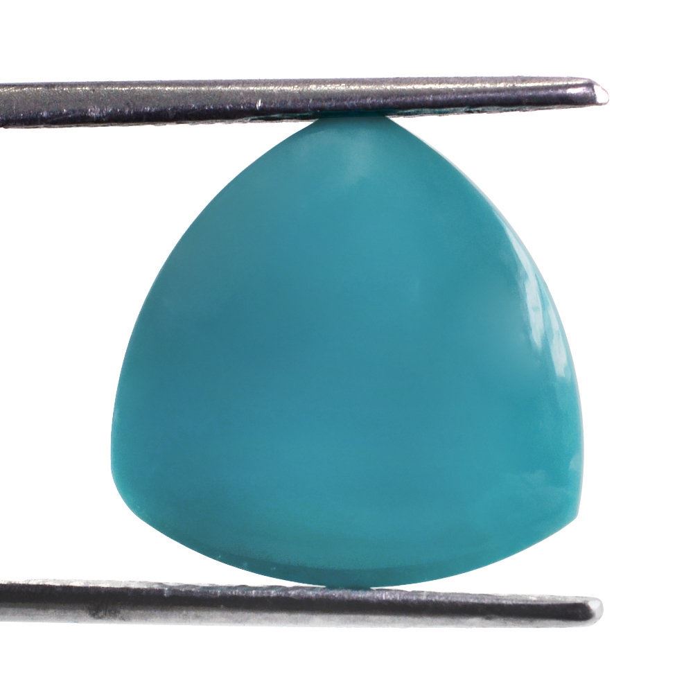 TURQUOISE LENTIL TRILLION 15MM 7.39 Cts.