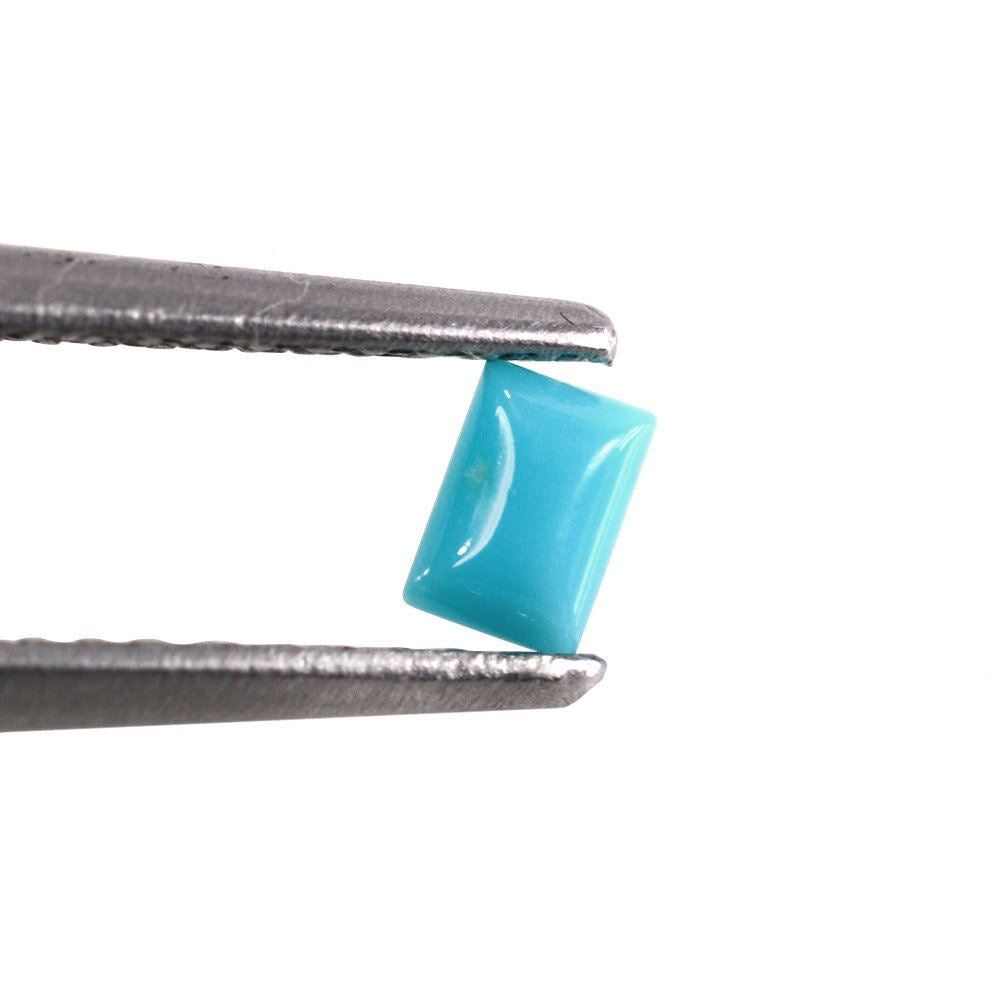 TURQUOISE BAGUETTE CAB 3.50X2.50MM 0.14 Cts.
