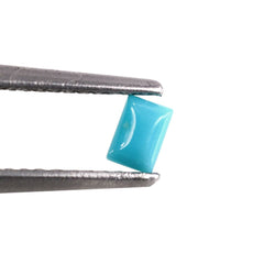 TURQUOISE BAGUETTE CAB 3.50X2.50MM 0.14 Cts.