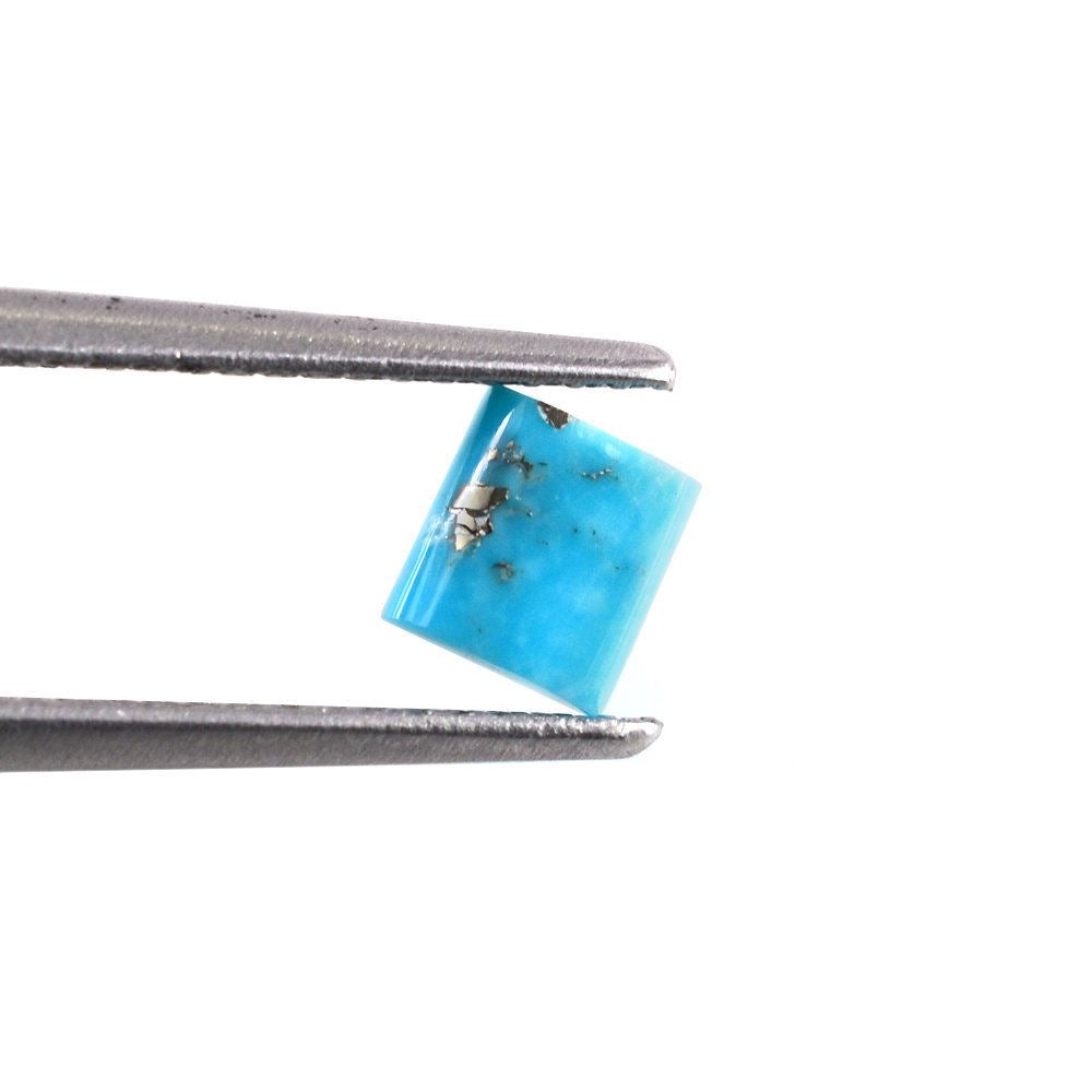 TURQUOISE RECTANGLE PLATE 4.80X4.50MM 0.30 Cts.