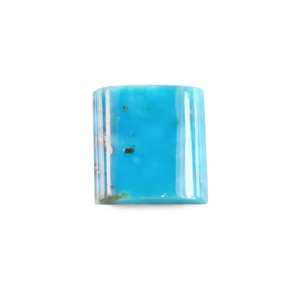 TURQUOISE RECTANGLE PLATE 7.80X7.50MM 1.20 Cts.