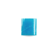 BLUE TURQUOISE RECTANGLE PLATE (MATRIX) 5X4.50MM 0.34 Cts.