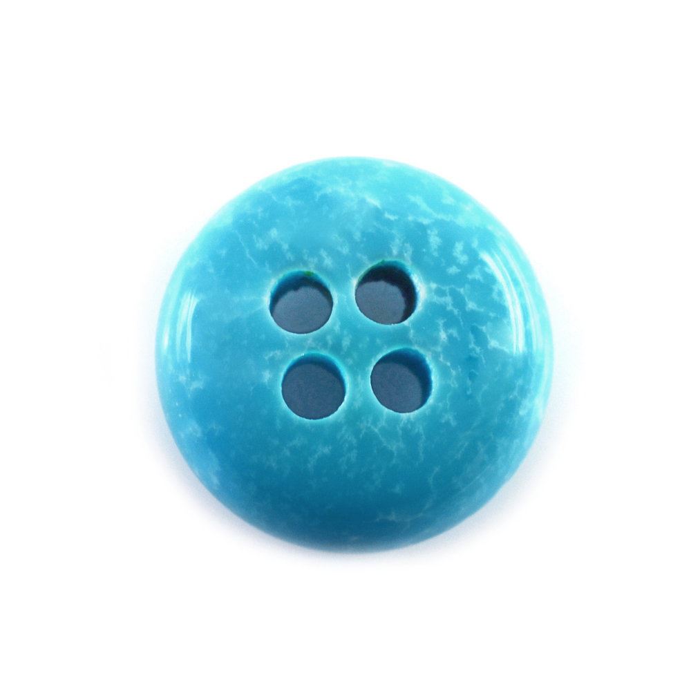 CHINESE TURQUOISE BUTTON CAB (FULL DRILL) 10MM 2.05 Cts.