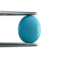 MEXICAN TURQUOISE OVAL CAB 10X8MM 2.09 Cts.